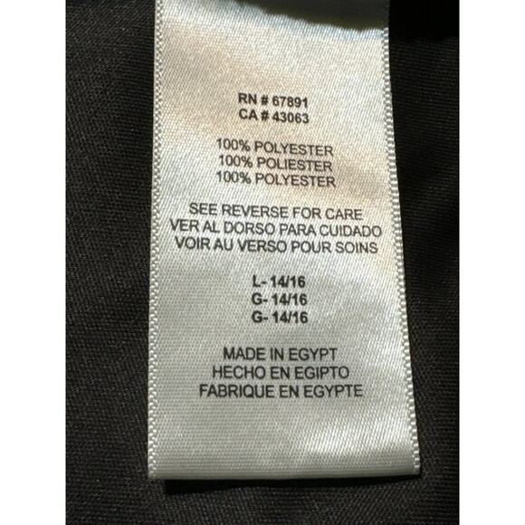 NFL T-Shirt Youth Large 14/16 Carolina Panthers Logo Black T-Shirt - Picture 6 of 7